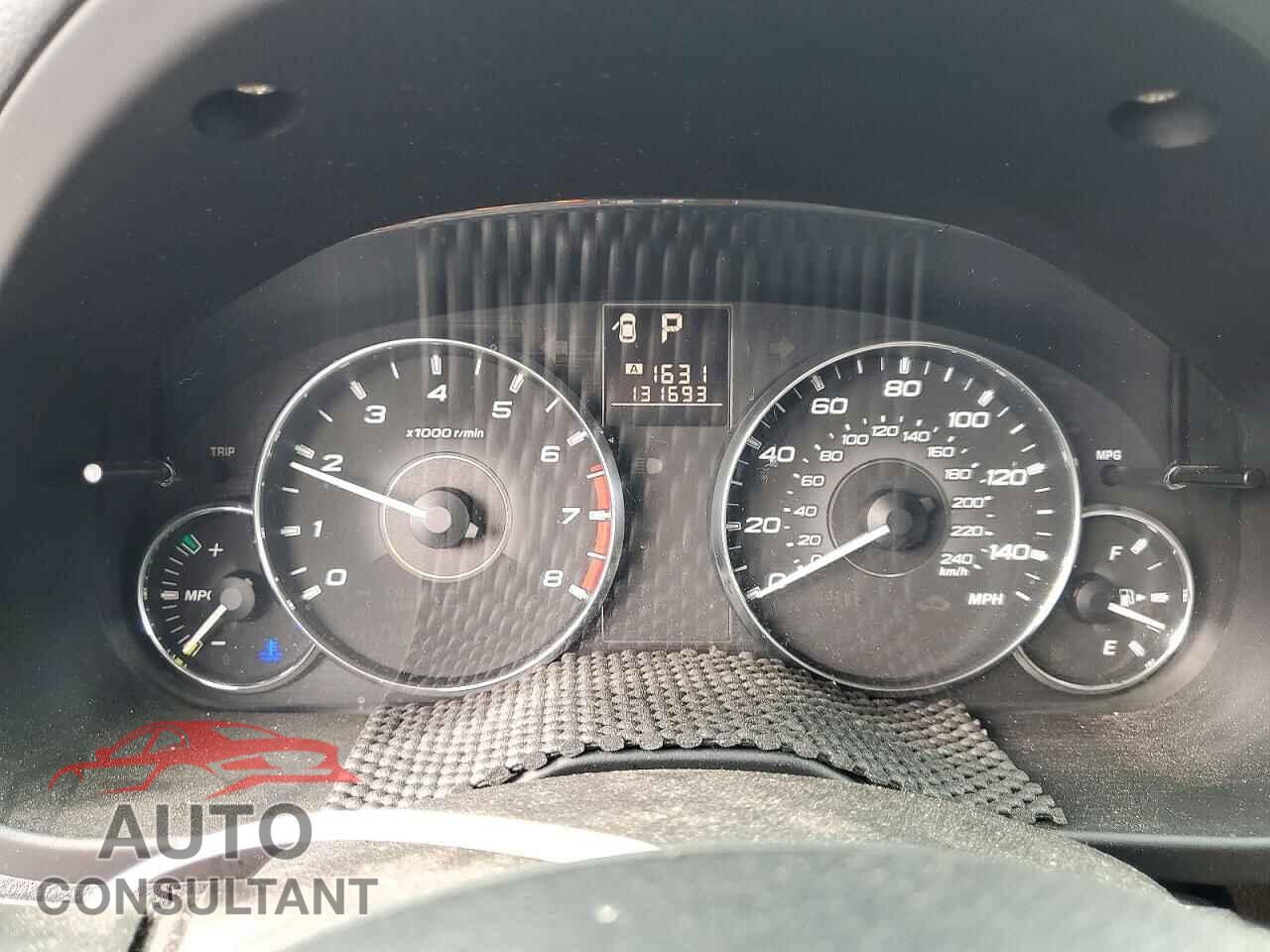 SUBARU OUTBACK 2012 - 4S4BRBCC1C3292546