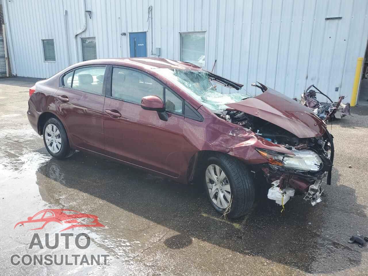 HONDA CIVIC 2012 - 19XFB2F56CE089149