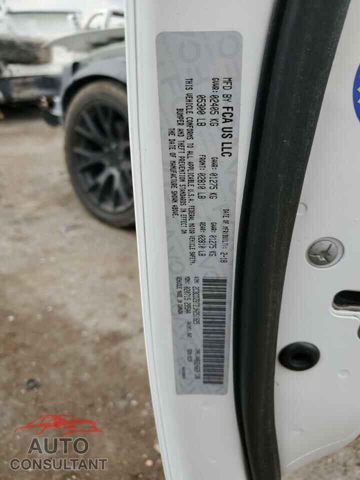 DODGE CHALLENGER 2018 - 2C3CDZBT2JH251925