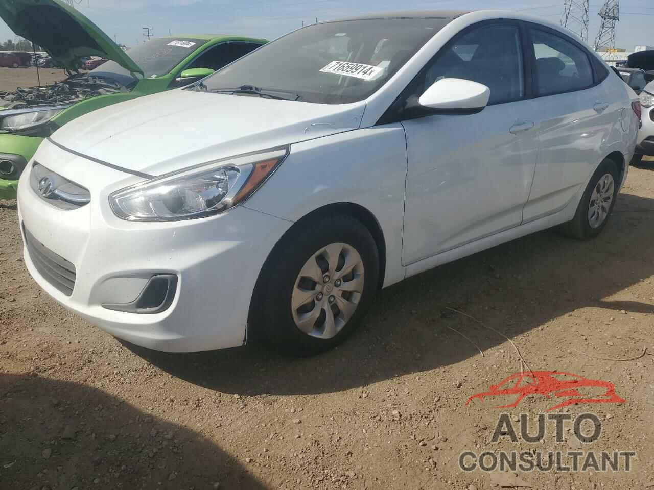 HYUNDAI ACCENT 2017 - KMHCT4AE2HU310656