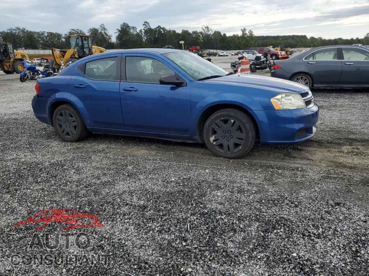 DODGE AVENGER 2013 - 1C3CDZAB9DN682525