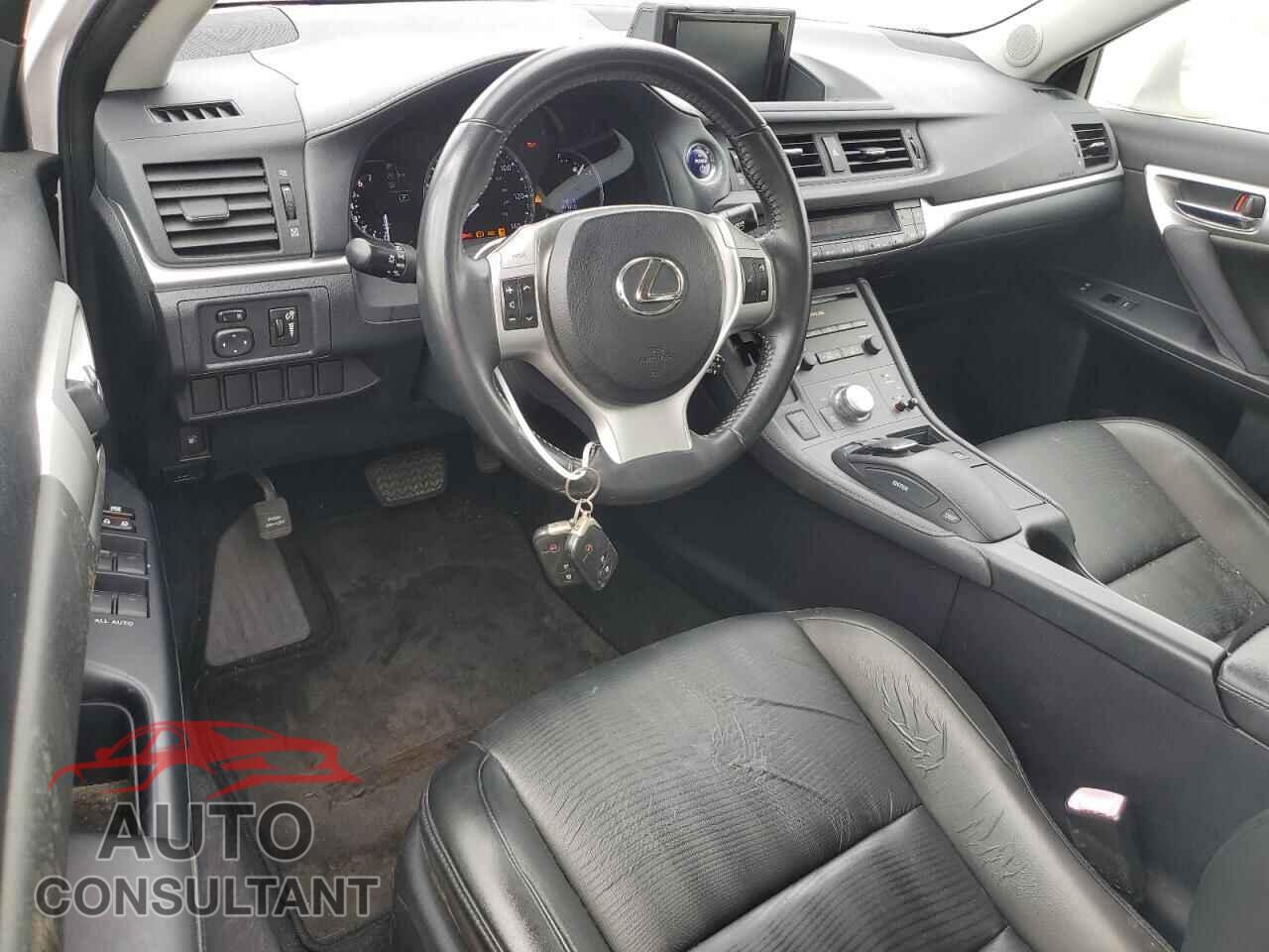 LEXUS CT 200 2012 - JTHKD5BHXC2101941