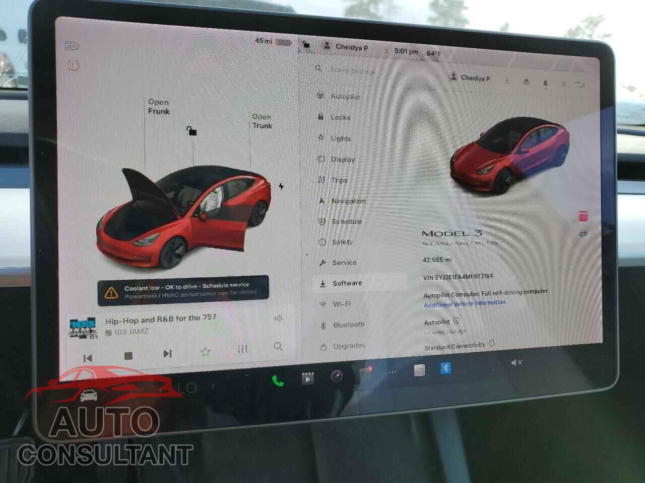 TESLA MODEL 3 2021 - 5YJ3E1EA4MF973184
