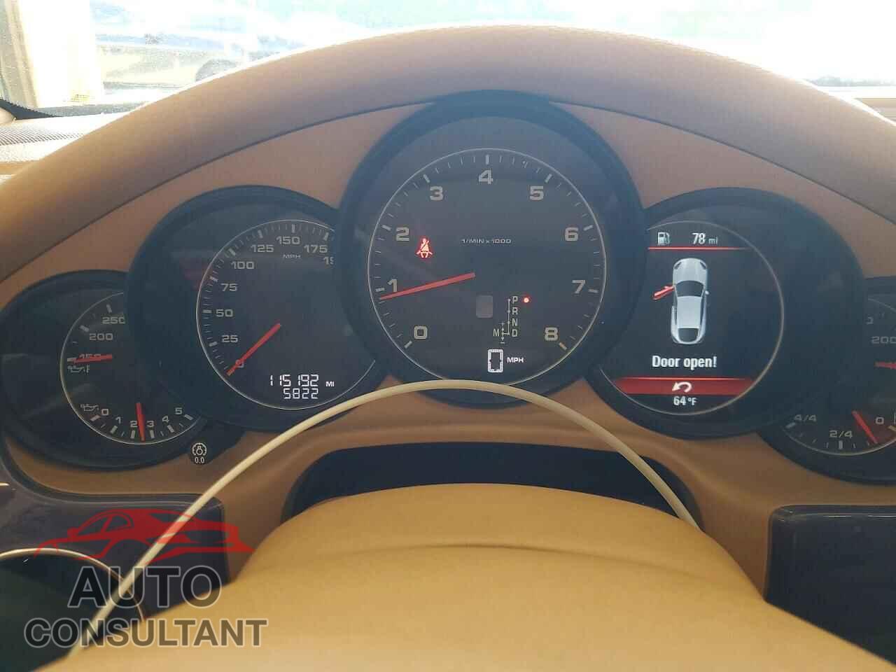 PORSCHE PANAMERA 2012 - WP0AA2A74CL017539