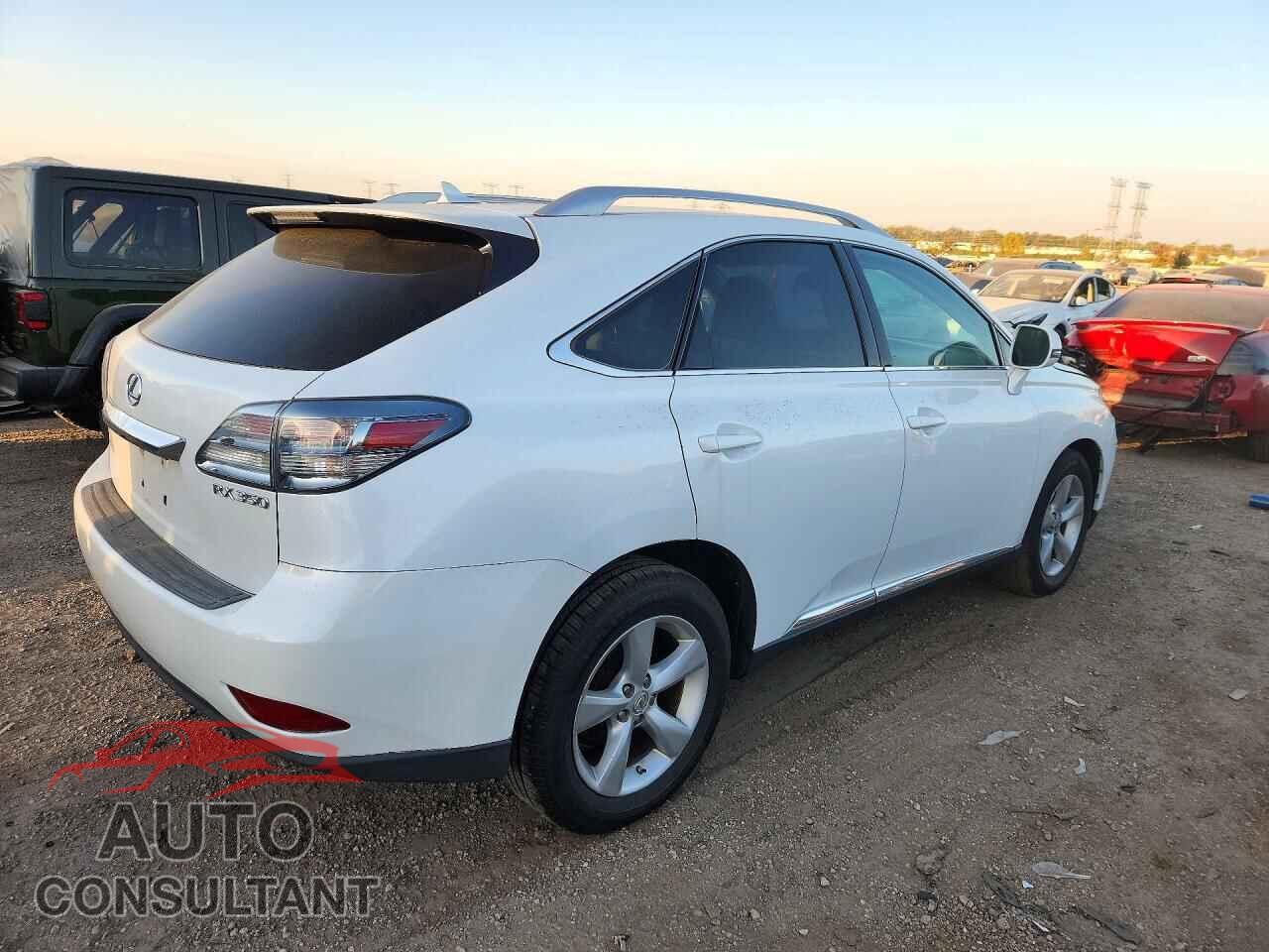LEXUS RX350 2010 - 2T2BK1BA6AC010971