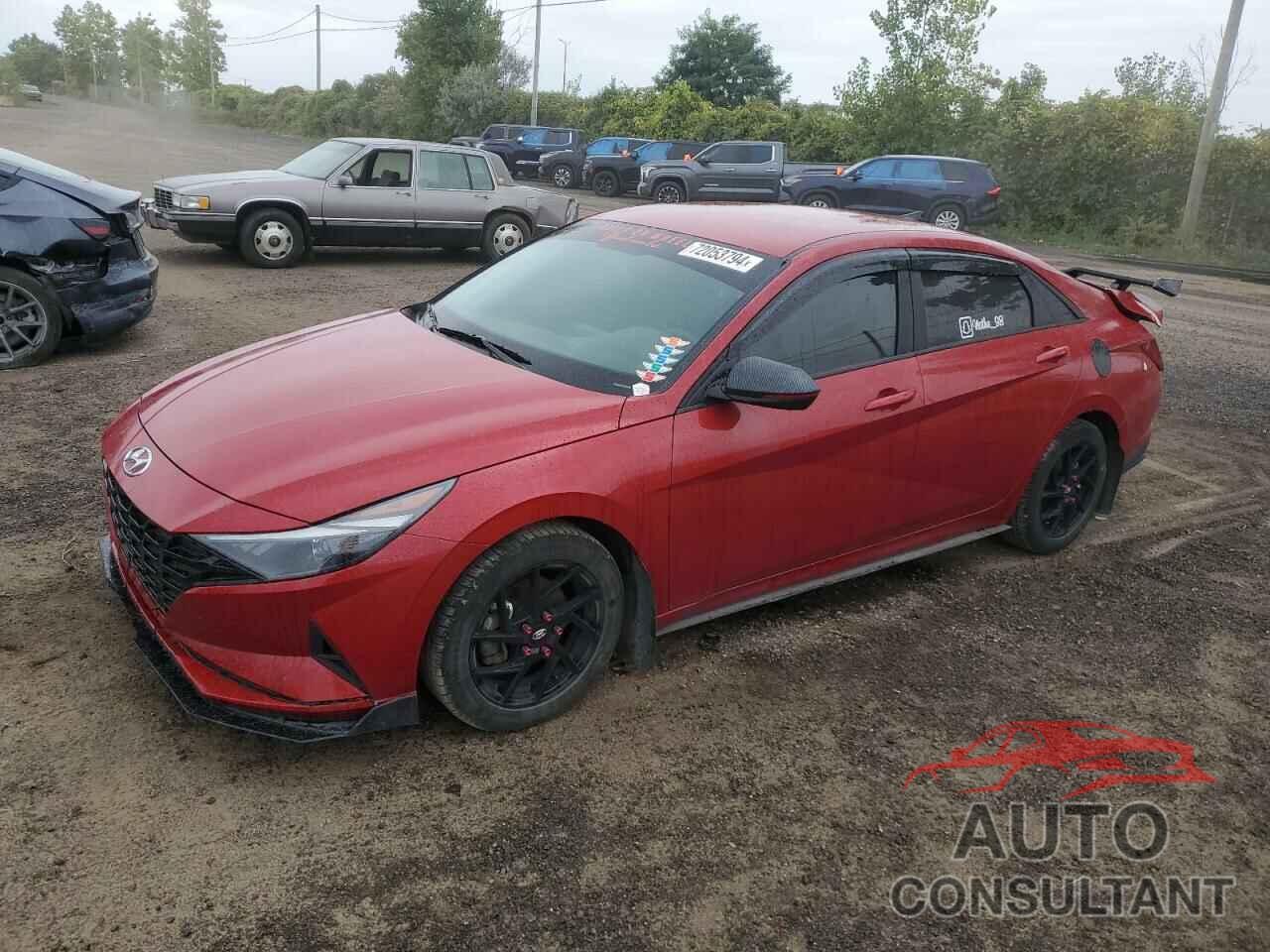 HYUNDAI ELANTRA 2022 - KMHLM4AG3NU326133