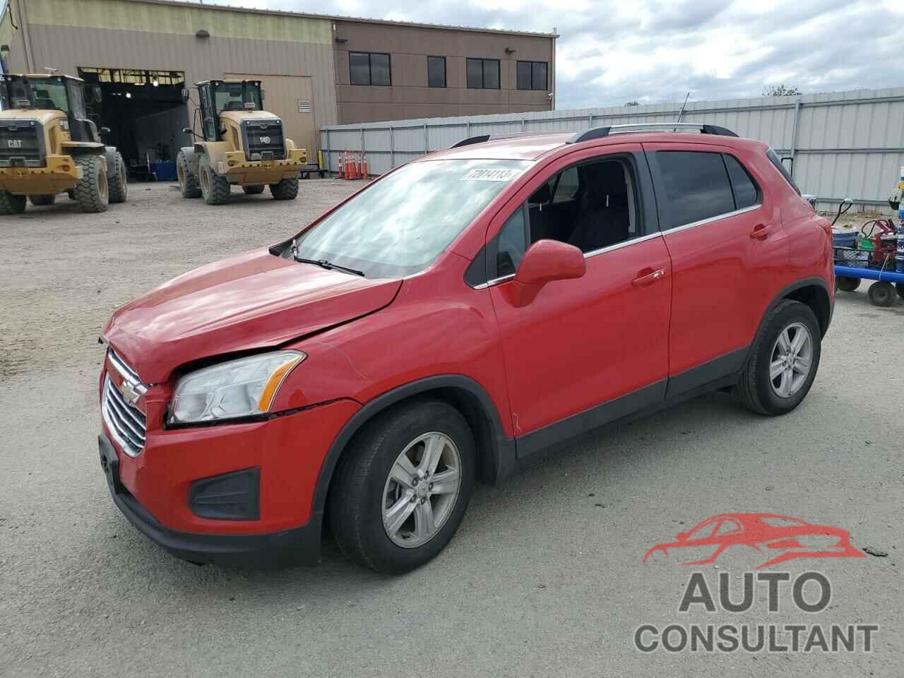 CHEVROLET TRAX 2016 - KL7CJLSB6GB721638