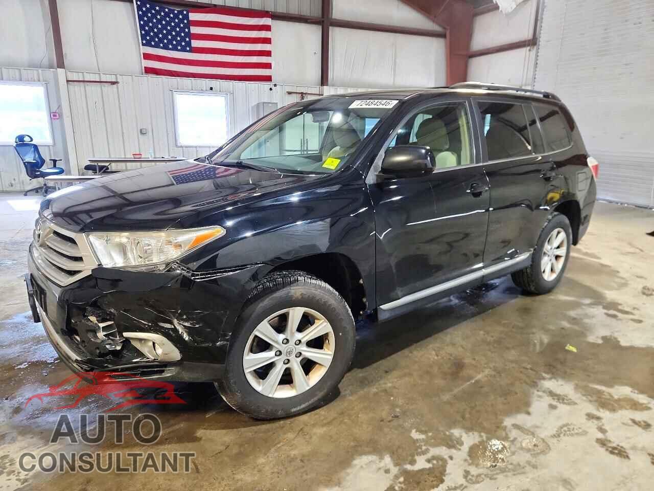 TOYOTA HIGHLANDER 2012 - 5TDBK3EH0CS105805