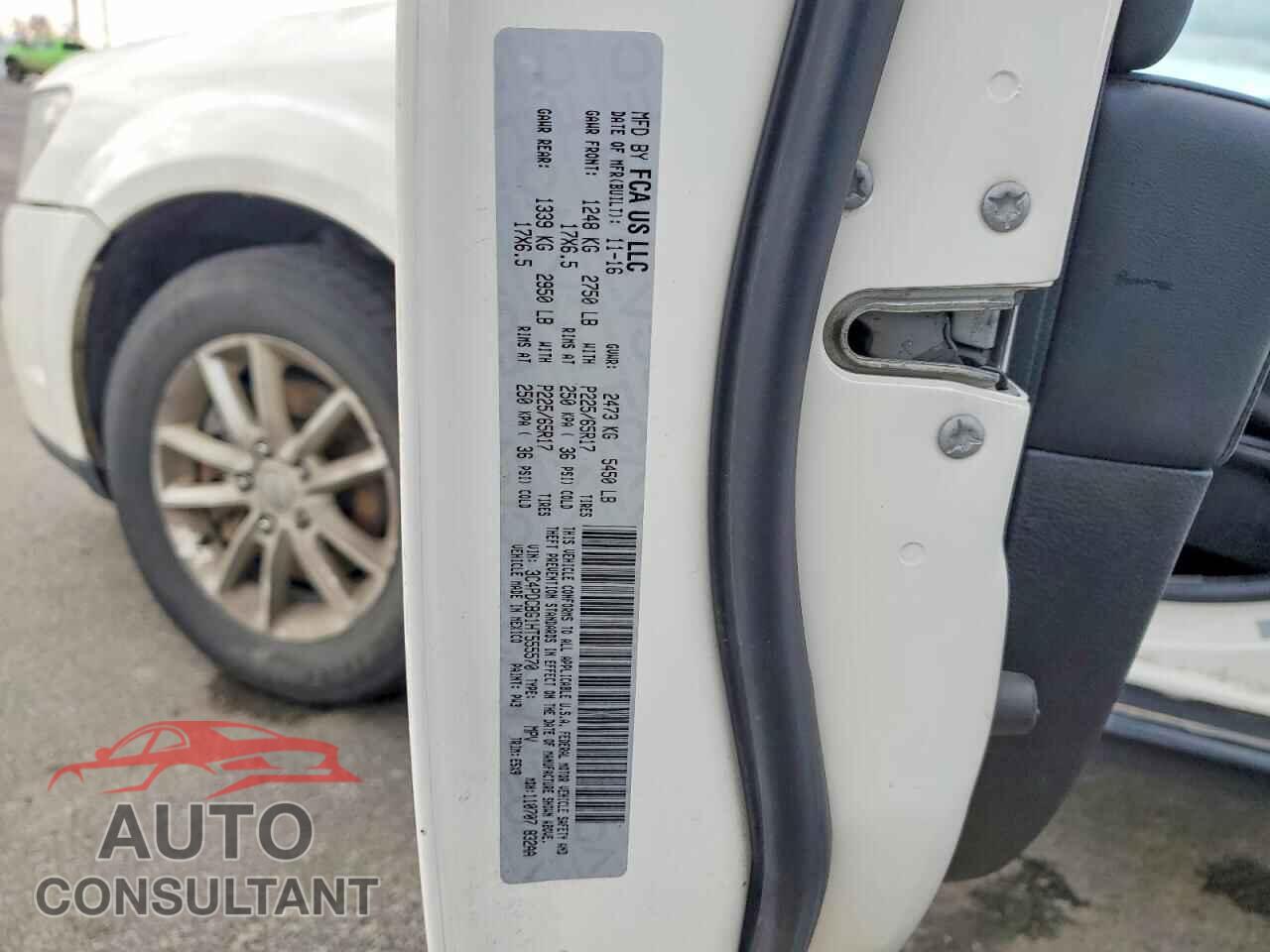 DODGE JOURNEY 2017 - 3C4PDCBG1HT555570