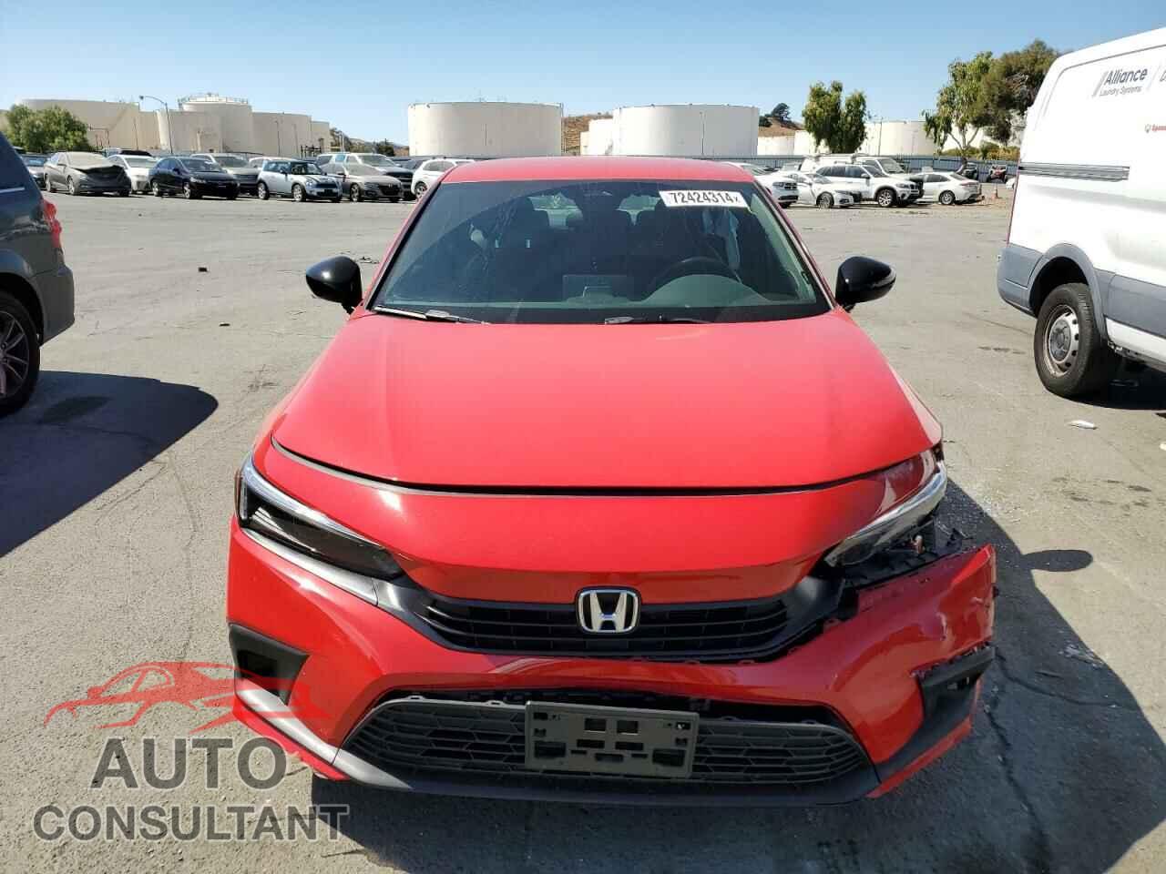 HONDA CIVIC 2023 - 2HGFE2F53PH564467