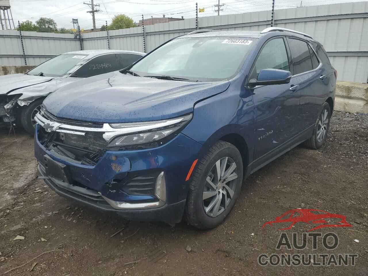 CHEVROLET EQUINOX 2022 - 3GNAXNEV2NS224587