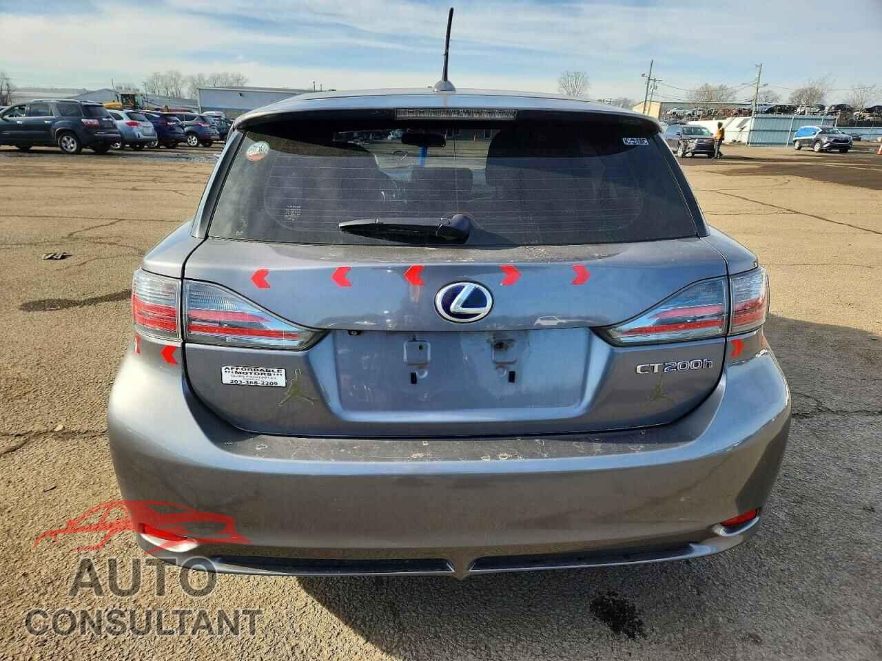 LEXUS CT 200 2012 - JTHKD5BH6C2119076