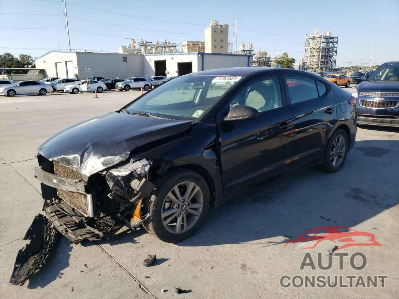 HYUNDAI ELANTRA 2018 - KMHD84LF1JU501731