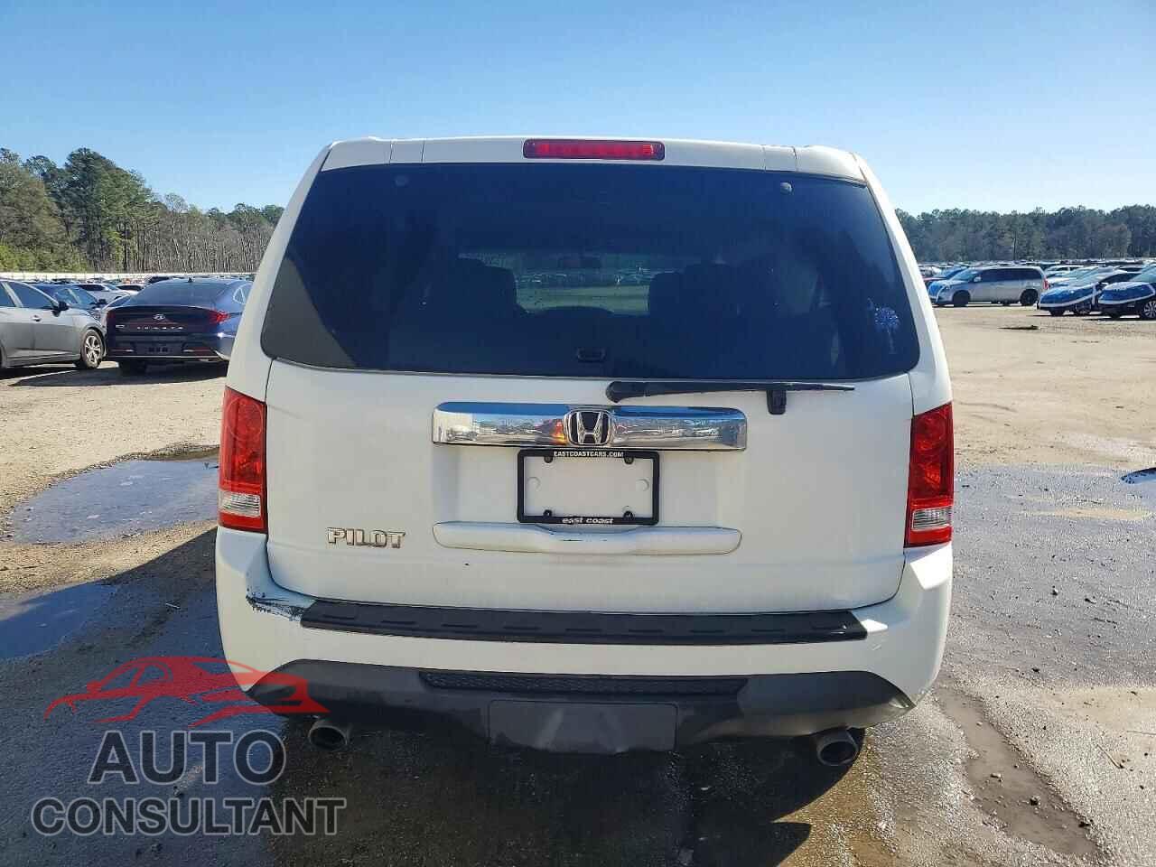 HONDA PILOT 2012 - 5FNYF3H42CB025272