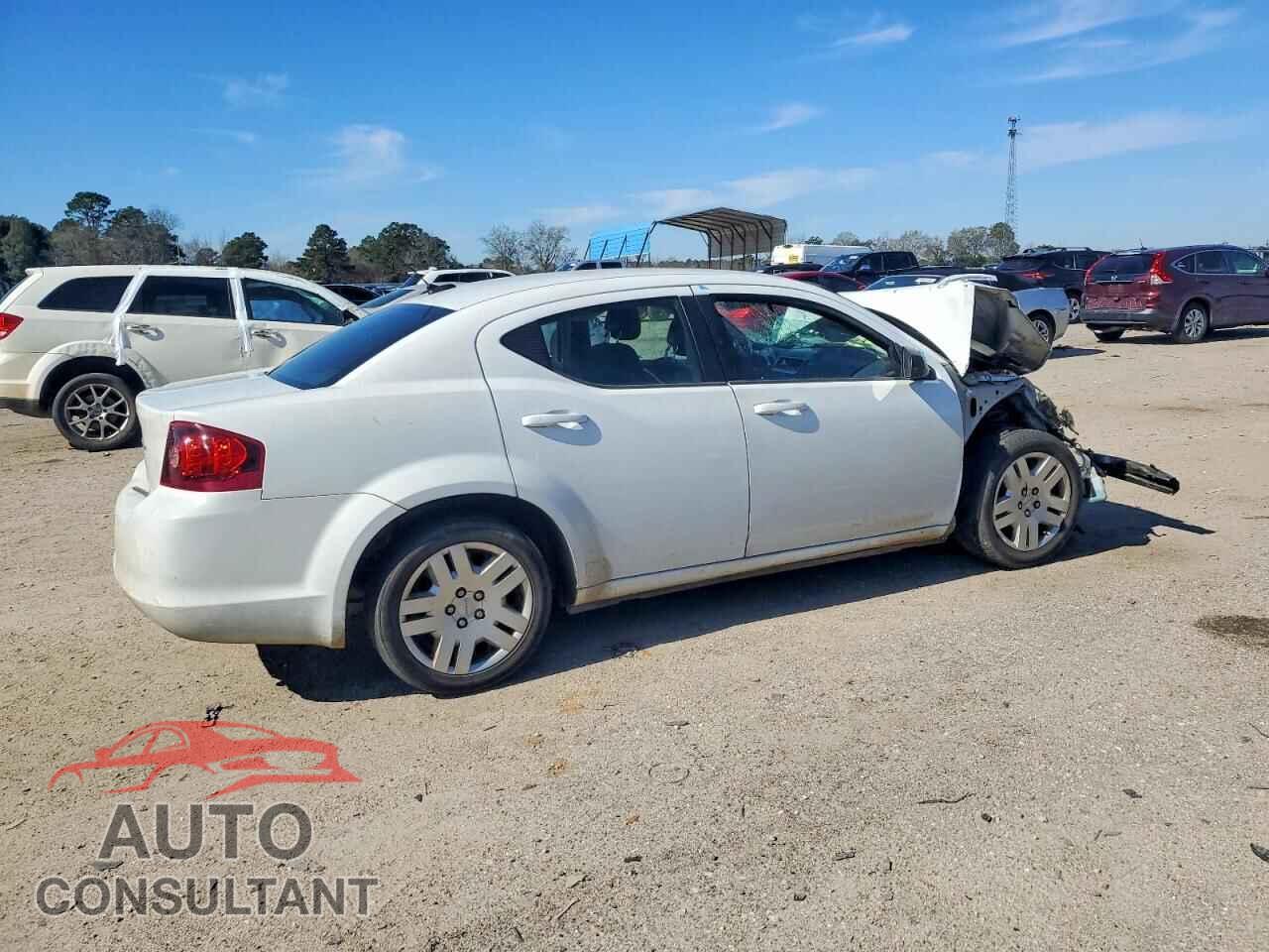 DODGE AVENGER 2012 - 1C3CDZAB0CN214469
