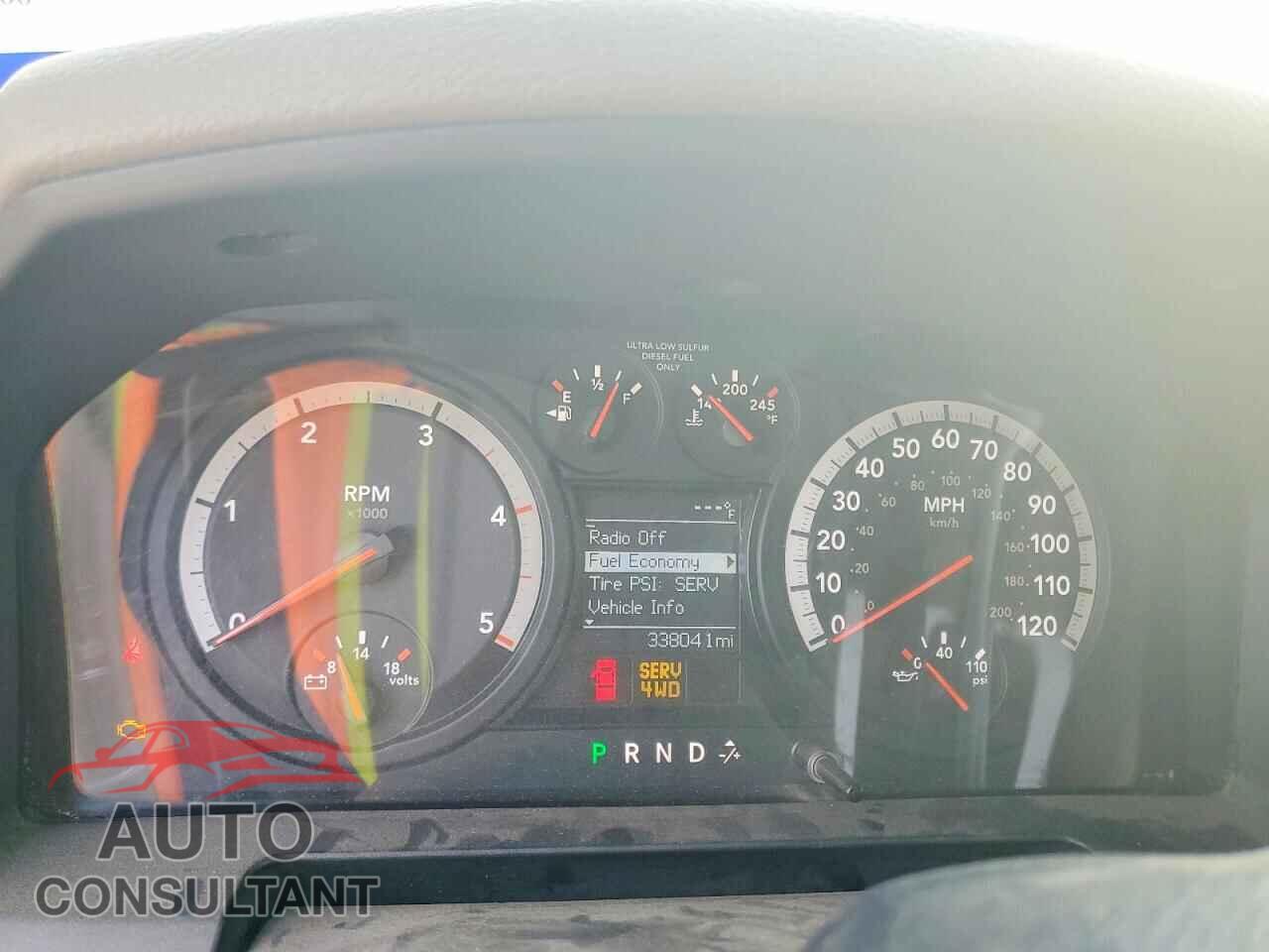 DODGE RAM 2500 2012 - 3C6UD5HL7CG305875