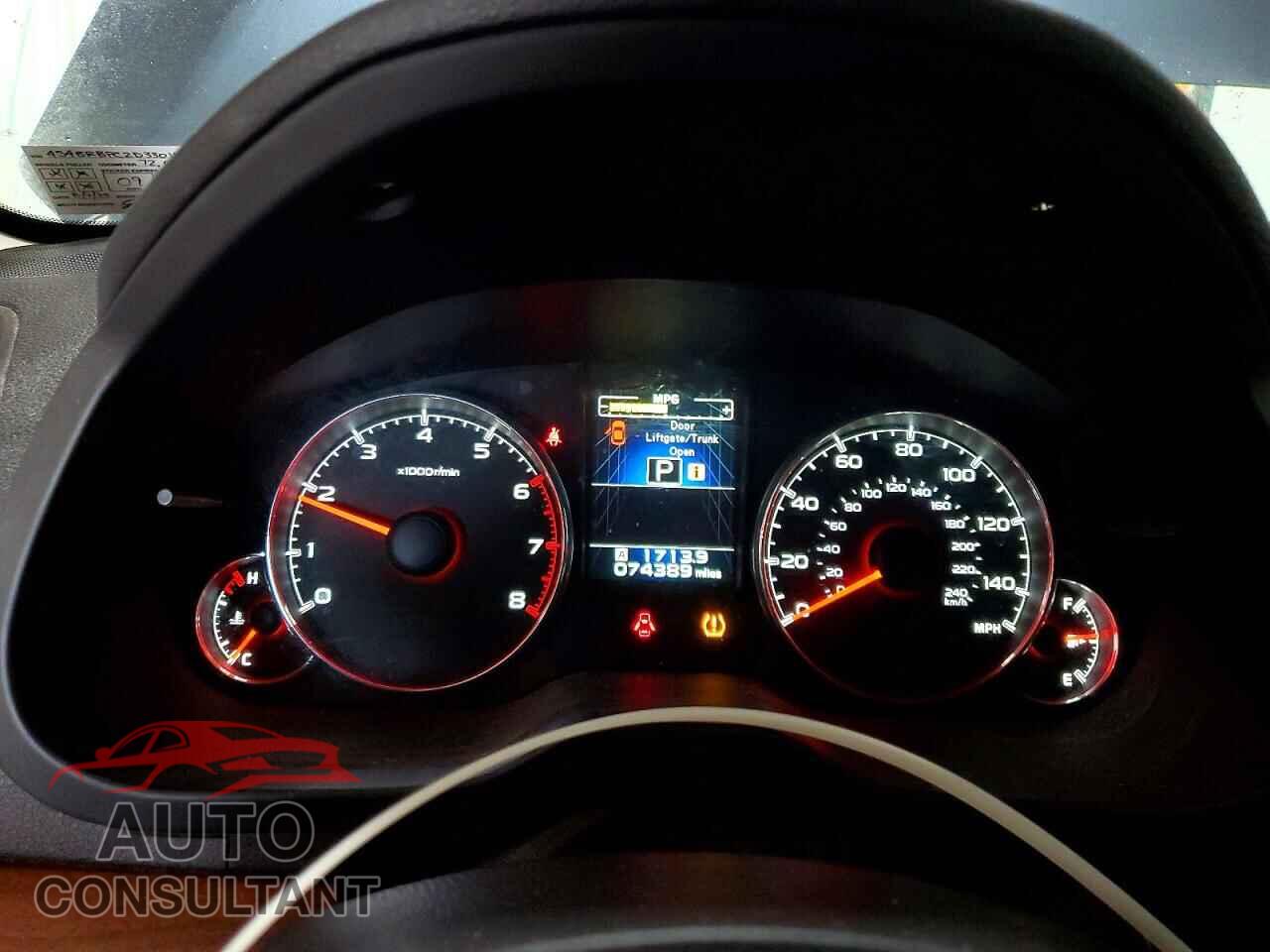 SUBARU OUTBACK 2013 - 4S4BRBPC2D3301671