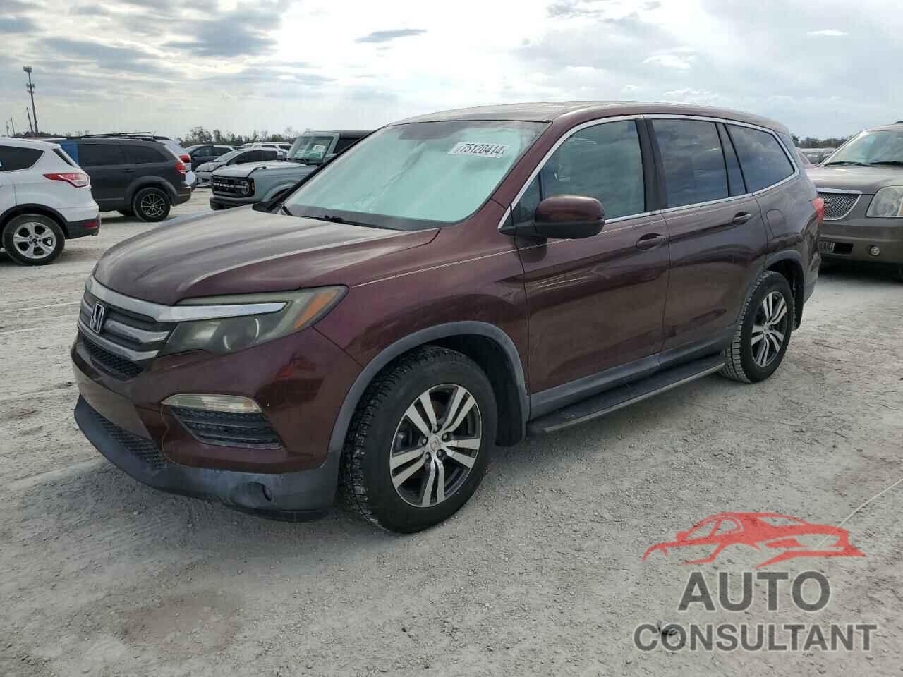 HONDA PILOT 2016 - 5FNYF5H3XGB010186