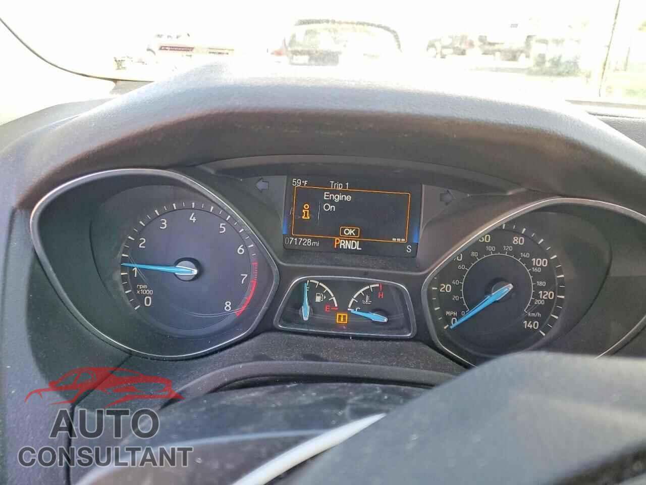 FORD FOCUS 2017 - 1FADP3F25HL306425