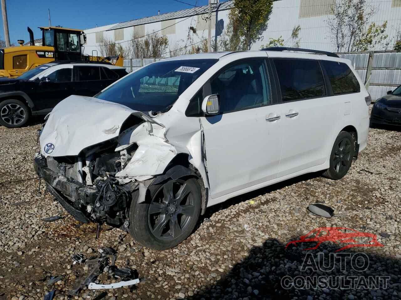 TOYOTA SIENNA 2017 - 5TDXZ3DC1HS895260