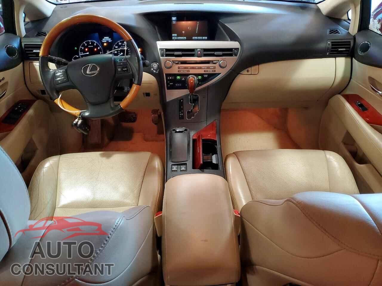 LEXUS RX350 2011 - 2T2BK1BA2BC085121