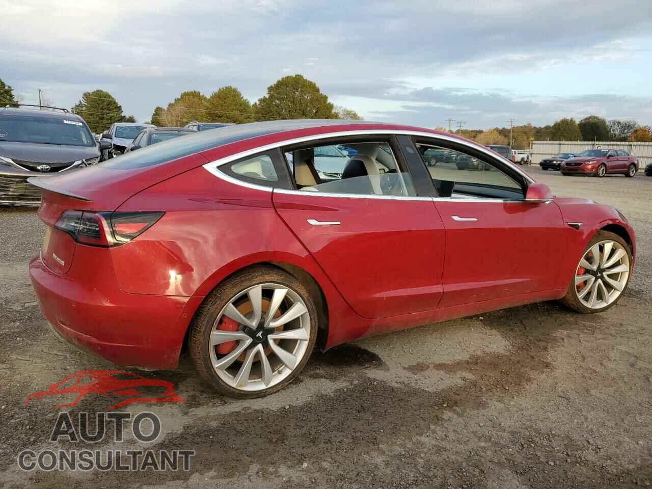 TESLA MODEL 3 2018 - 5YJ3E1EB5JF055593