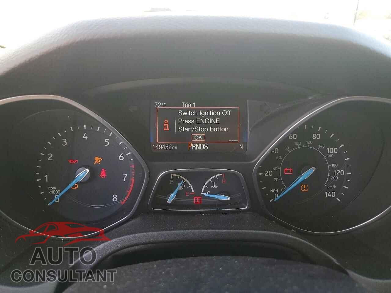 FORD FOCUS 2017 - 1FADP3J21HL264987