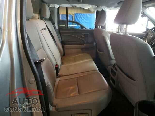 HONDA RIDGELINE 2017 - 5FPYK3F61HB009448