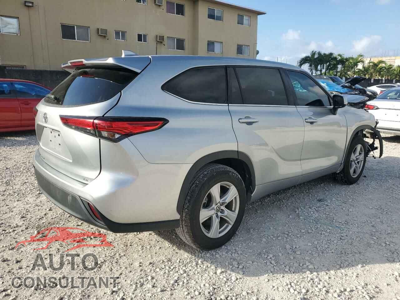 TOYOTA HIGHLANDER 2021 - 5TDZZRAH0MS066492