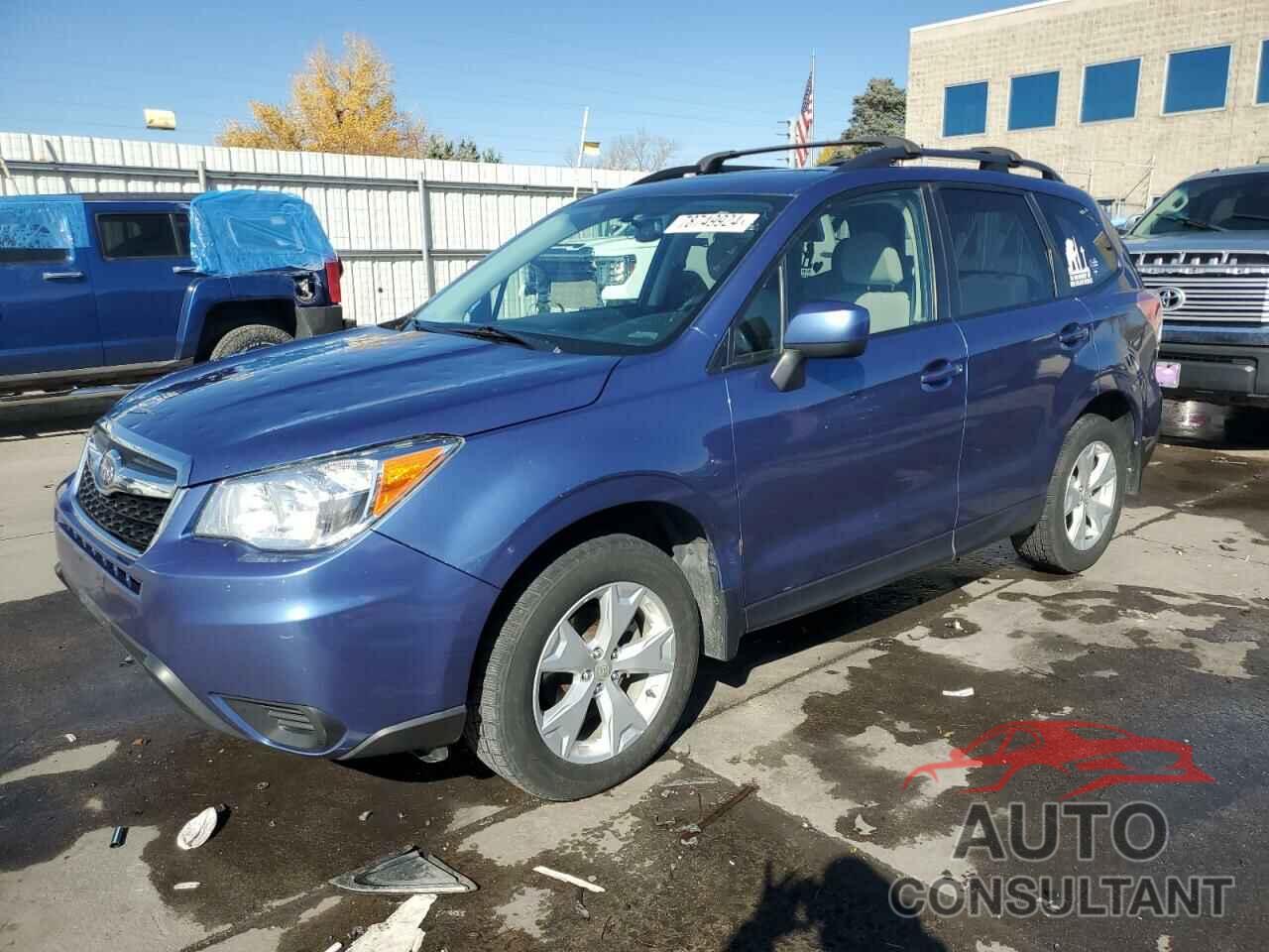 SUBARU FORESTER 2016 - JF2SJADC1GH498206