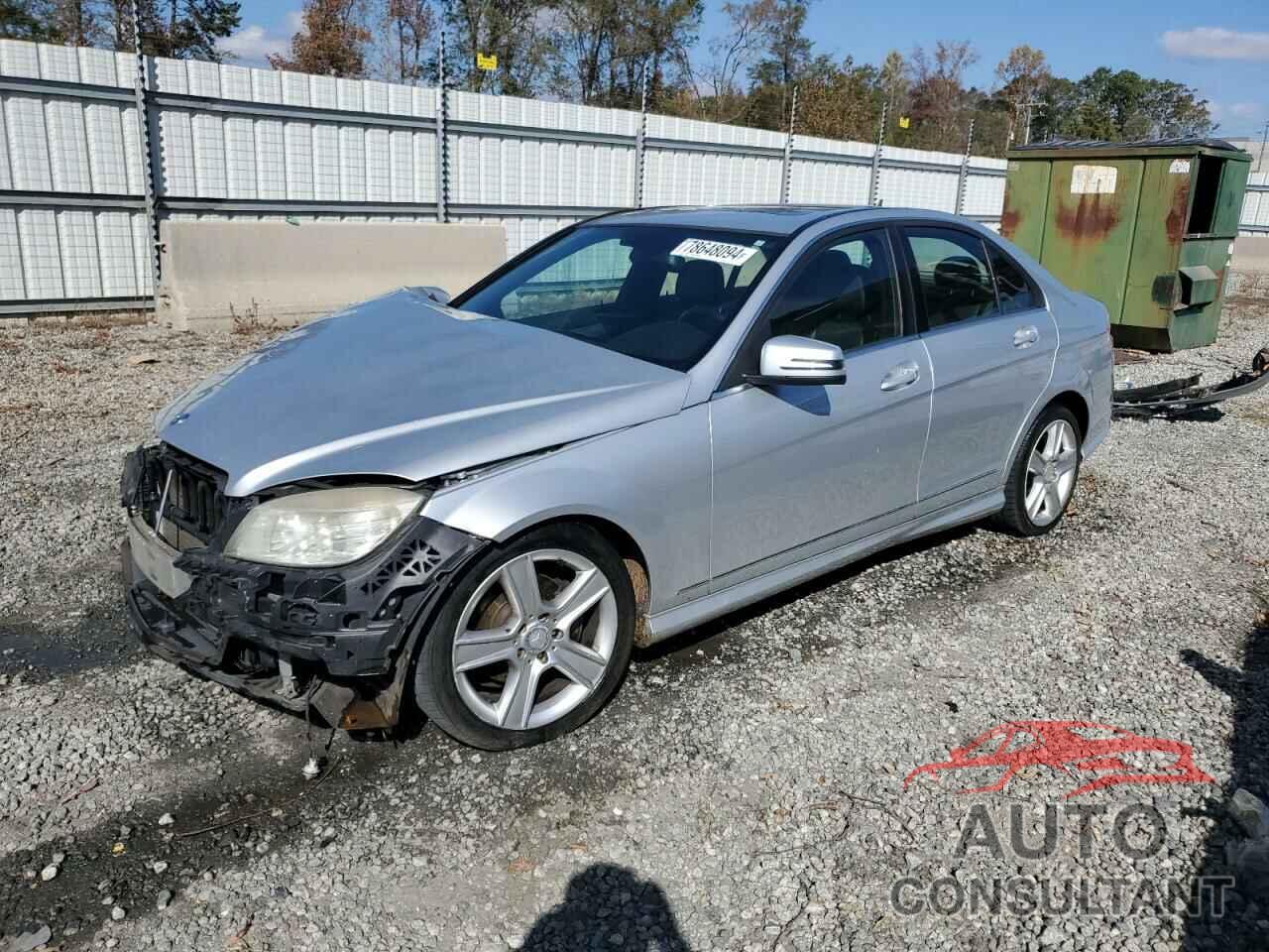 MERCEDES-BENZ C-CLASS 2010 - WDDGF5EB4AF375897