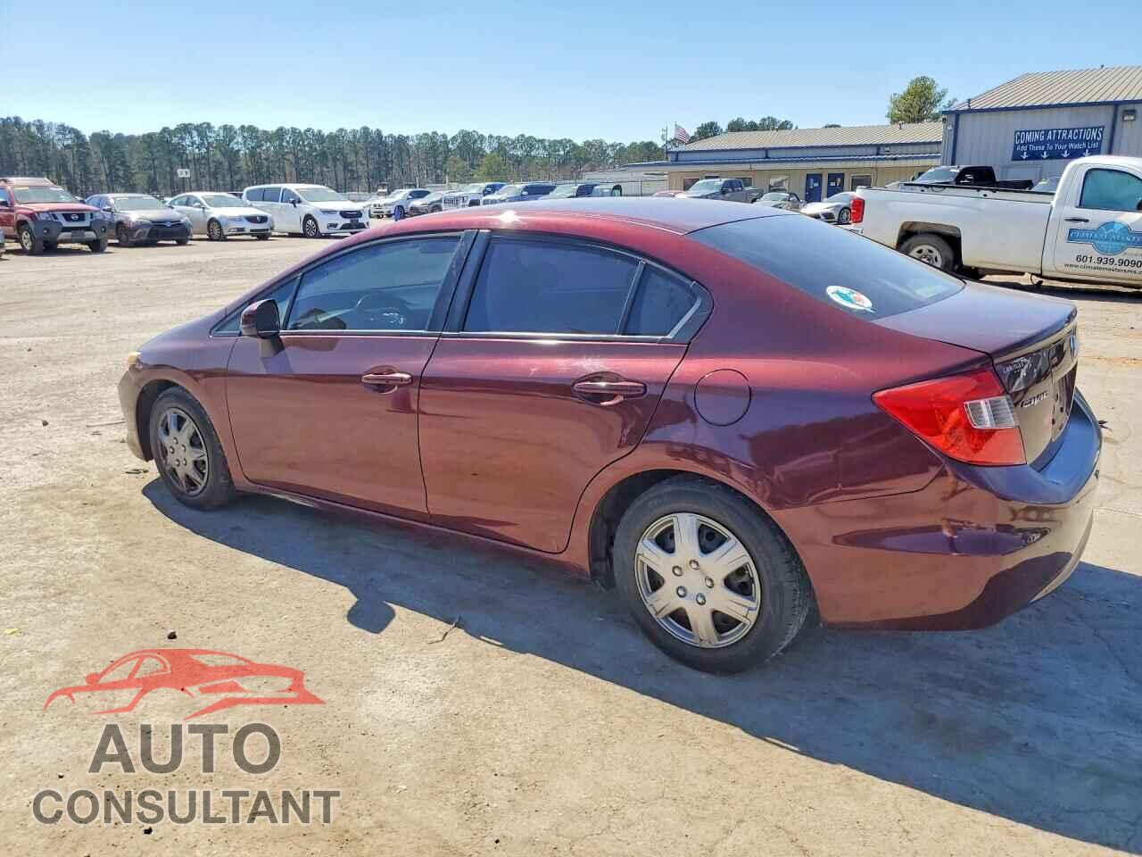 HONDA CIVIC 2012 - 2HGFB2F52CH539076