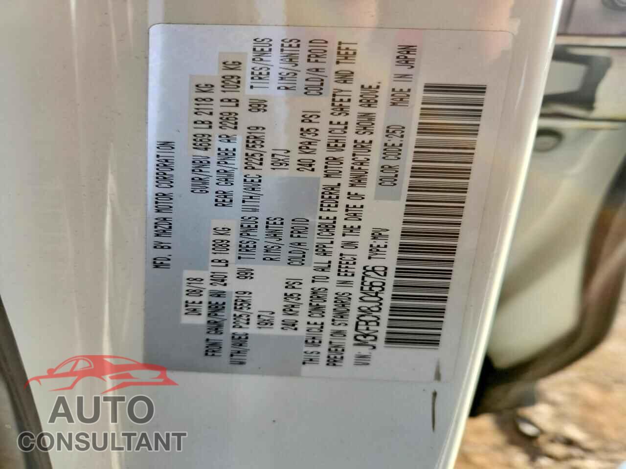 MAZDA CX-5 2018 - JM3KFBCM8J0456726