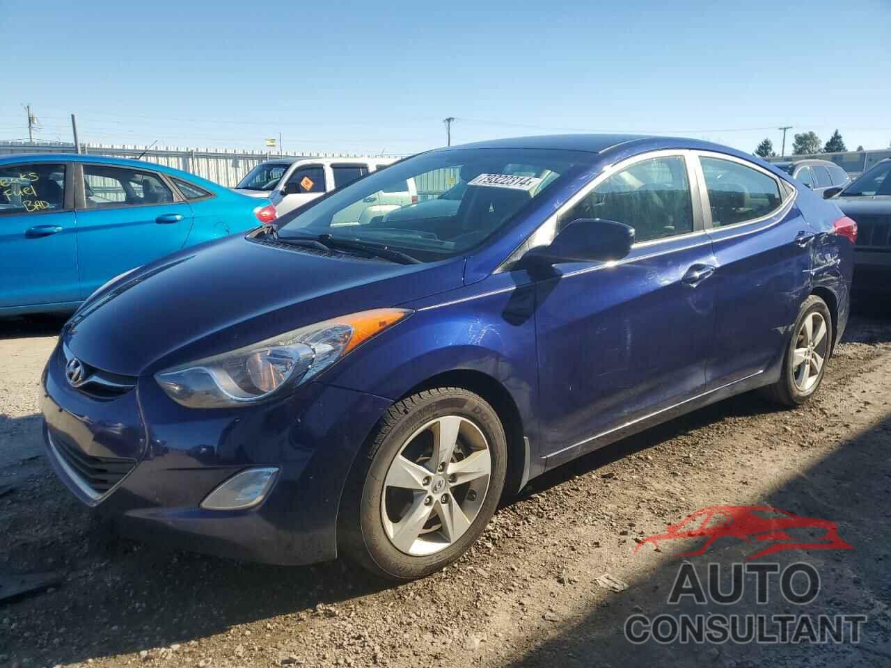 HYUNDAI ELANTRA 2012 - 5NPDH4AE9CH148148