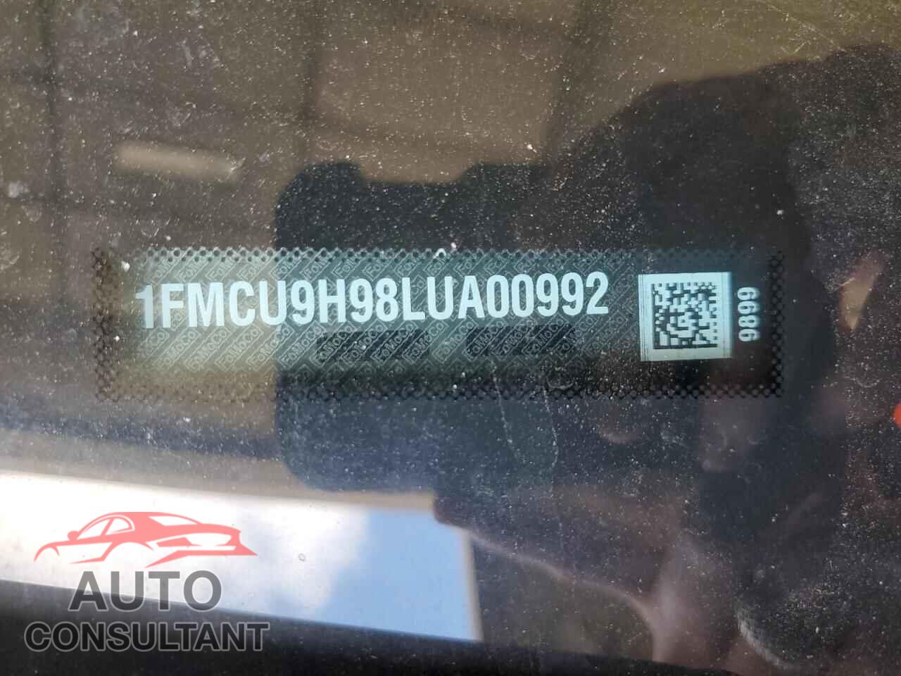 FORD ESCAPE 2020 - 1FMCU9H98LUA00992