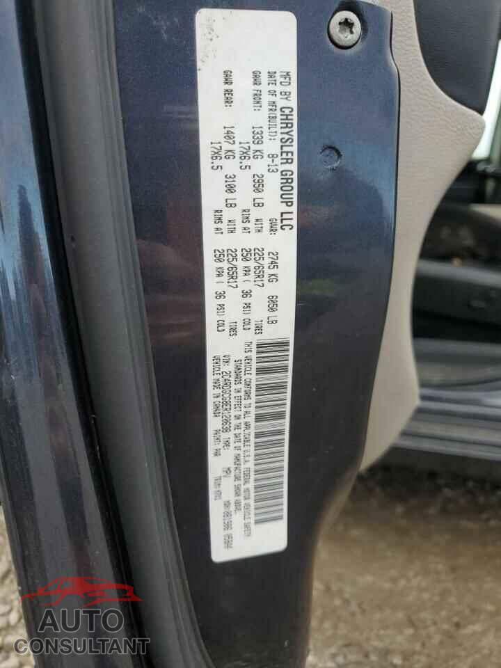 DODGE CARAVAN 2014 - 2C4RDGCG8ER120638
