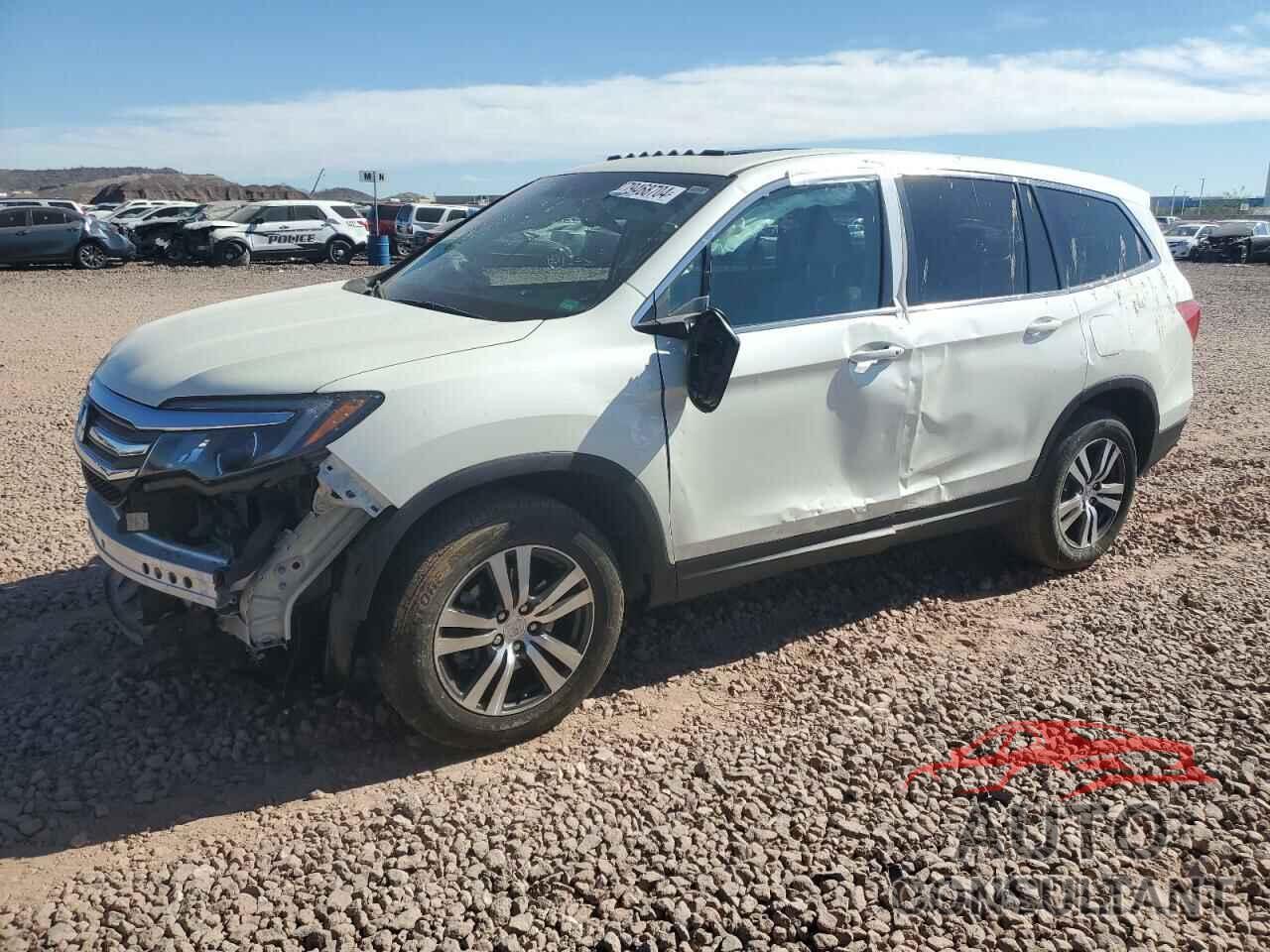 HONDA PILOT 2016 - 5FNYF6H50GB020541