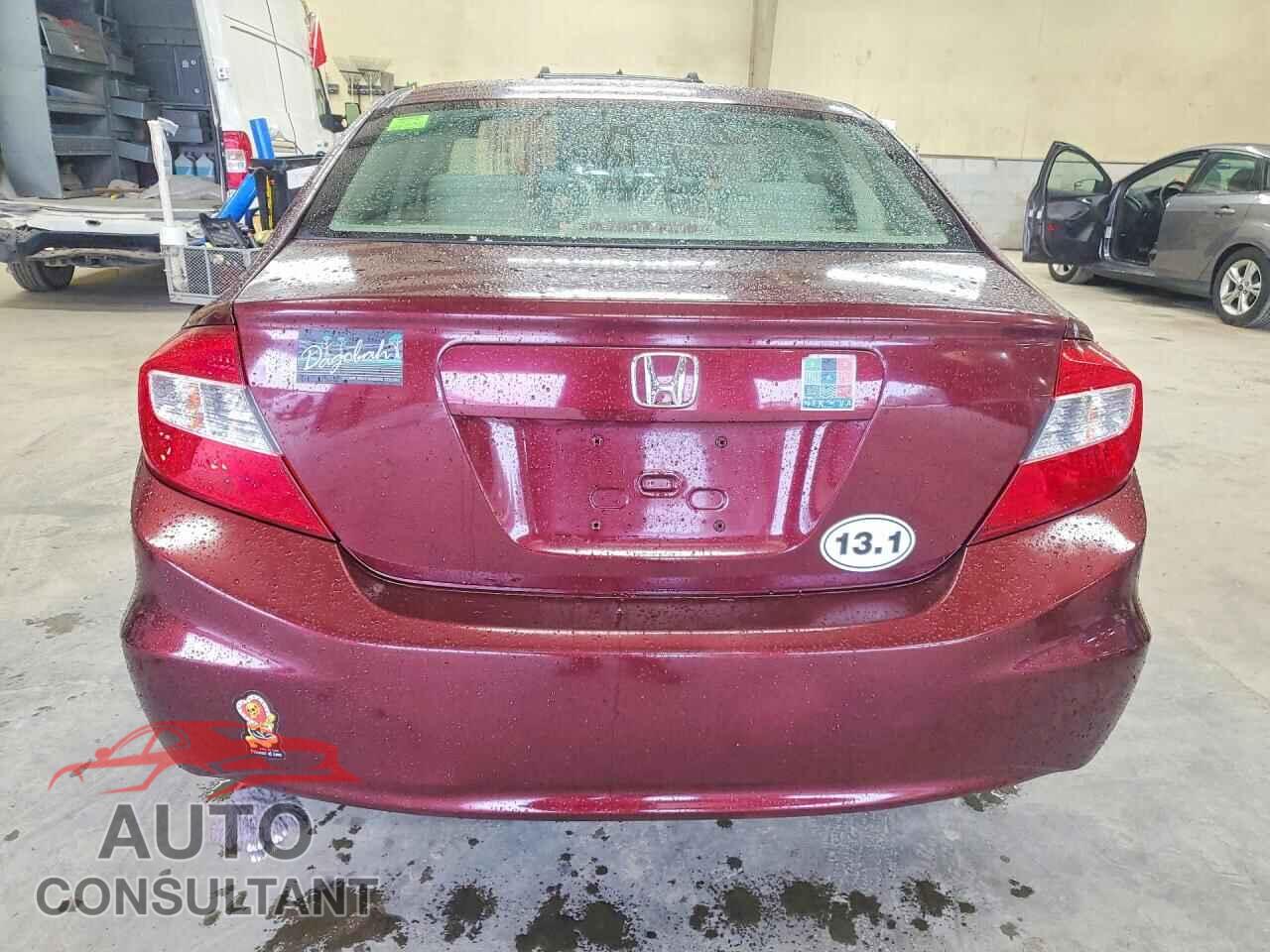 HONDA CIVIC 2012 - JHMFB2F54CS001209