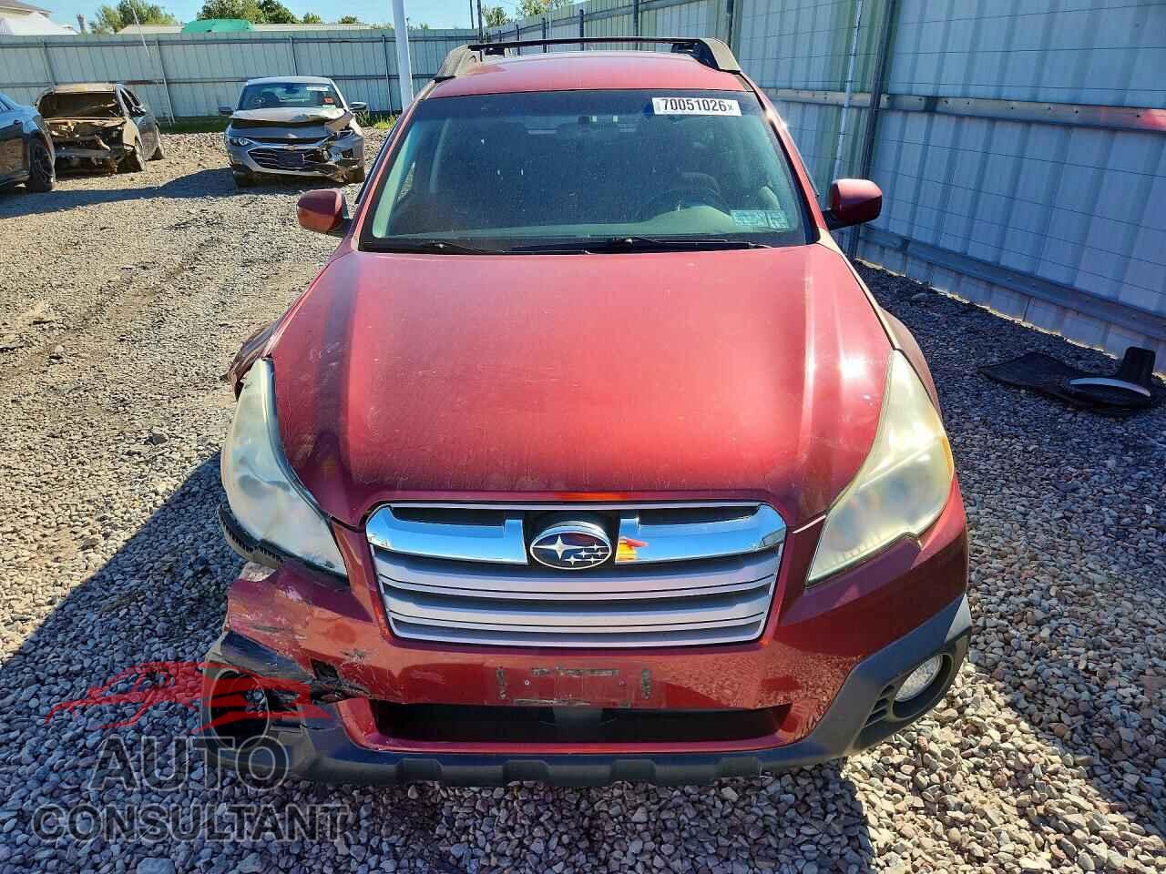 SUBARU OUTBACK 2014 - 4S4BRBCC4E3275646