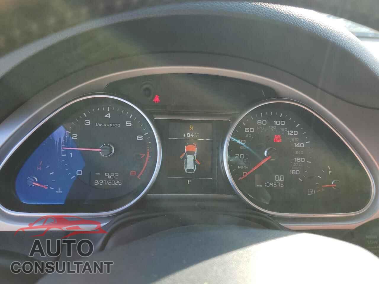 AUDI Q7 2013 - WA1DGBFE8DD009341