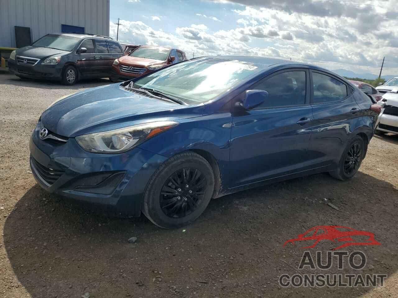 HYUNDAI ELANTRA 2016 - KMHDH4AE7GU569373