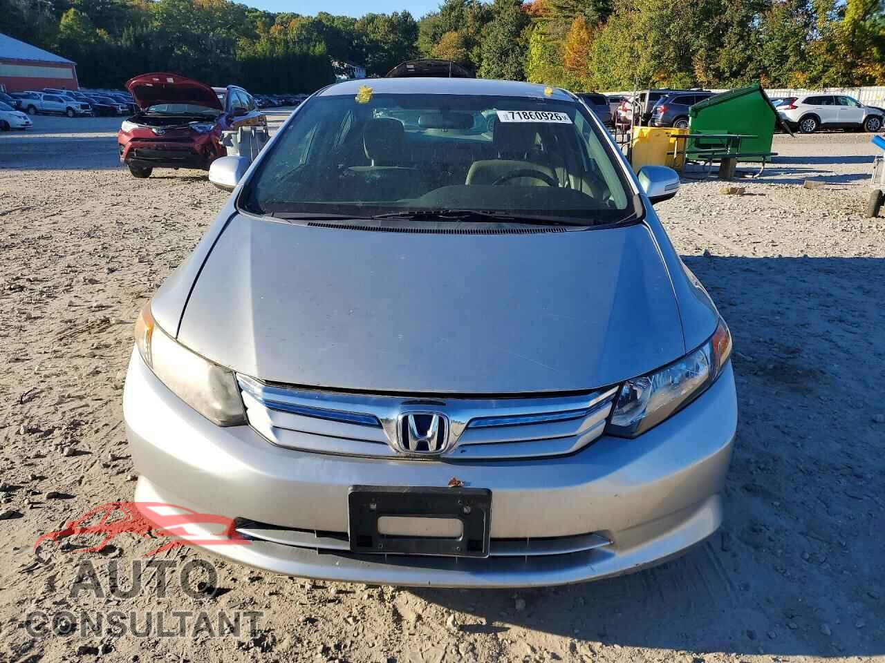 HONDA CIVIC 2012 - JHMFB4F33CS007352
