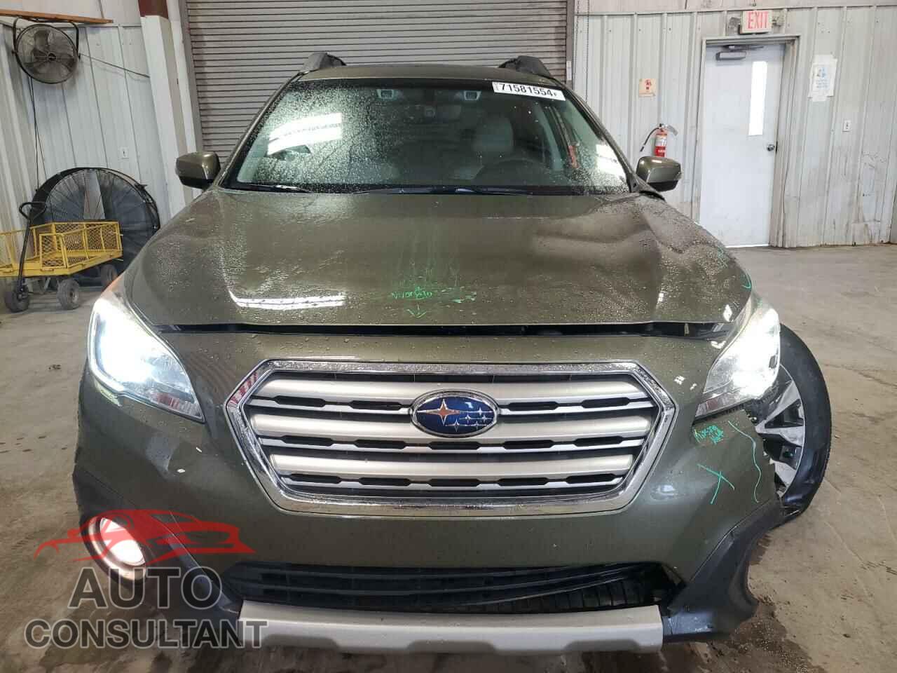 SUBARU OUTBACK 2017 - 4S4BSANCXH3322727