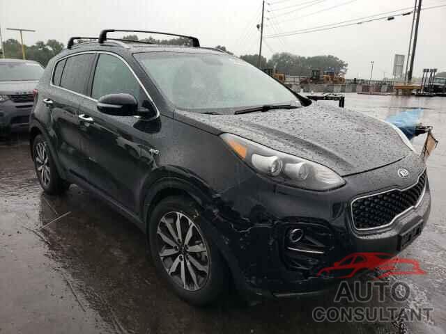 KIA SPORTAGE 2017 - KNDPNCAC8H7254598