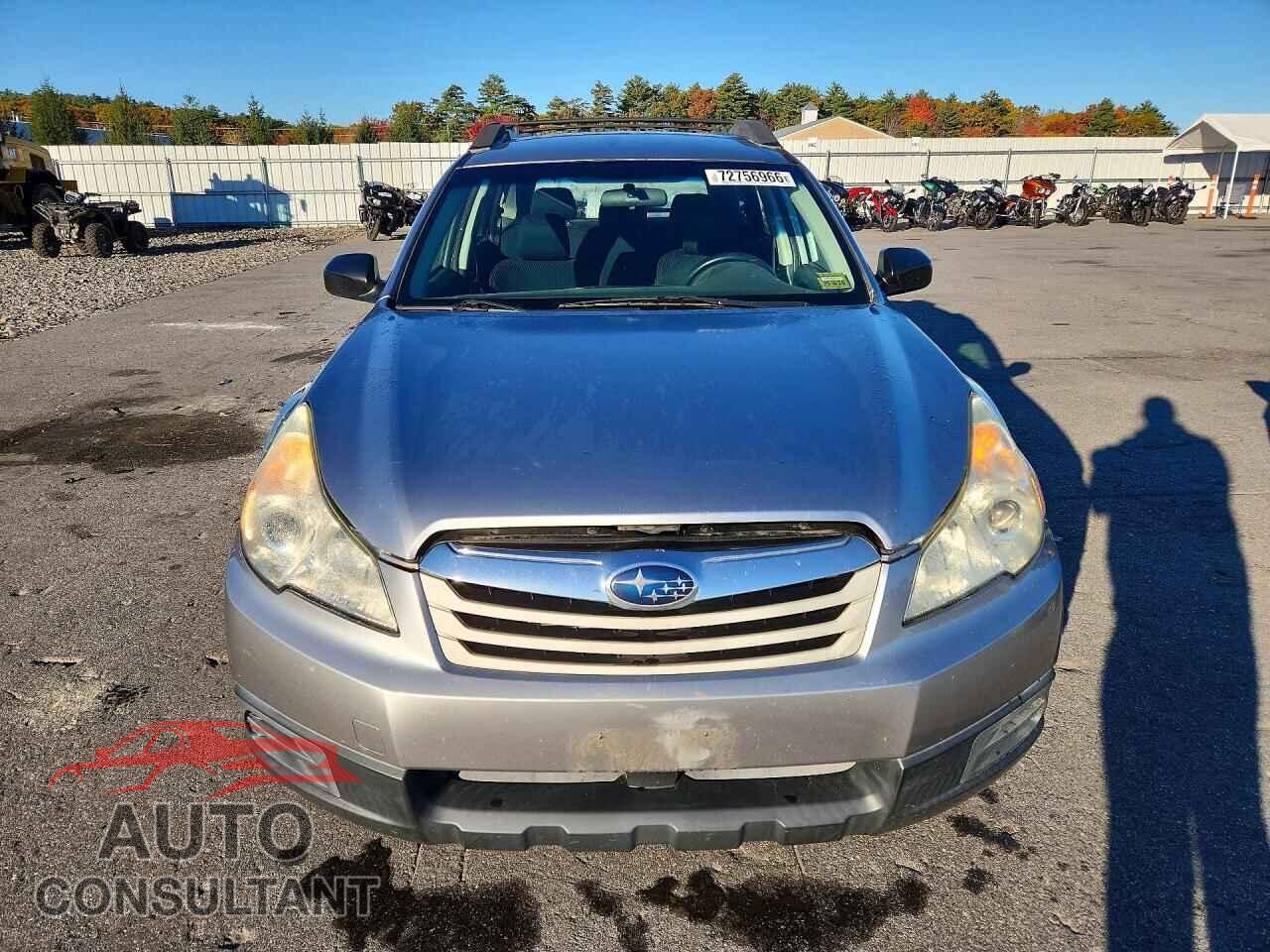 SUBARU OUTBACK 2010 - 4S4BRBAC1A3365561