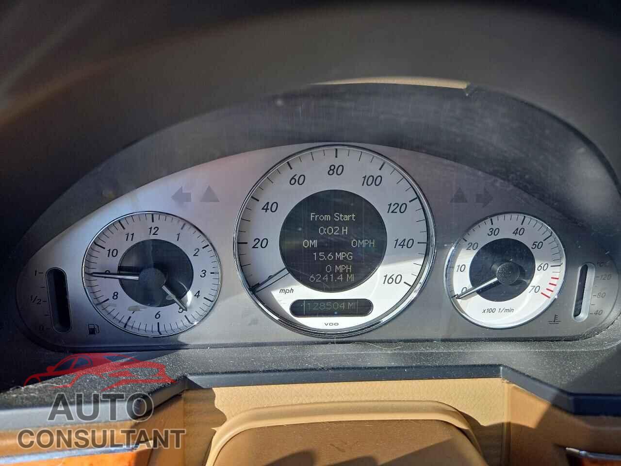 MERCEDES-BENZ E-CLASS 2009 - WDBUF72X59B390449