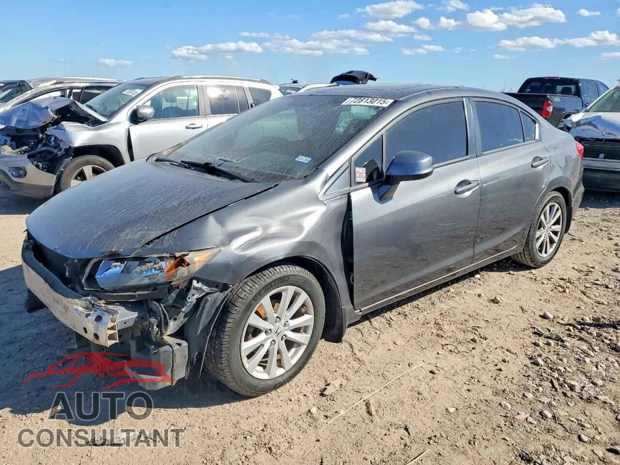 HONDA CIVIC 2012 - 2HGFB2F86CH546221