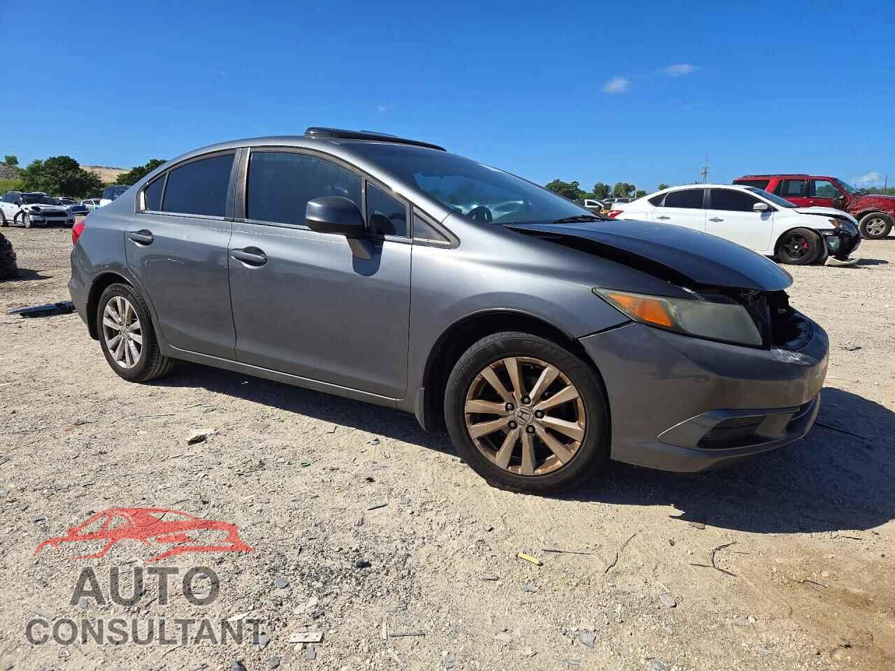 HONDA CIVIC 2012 - 19XFB2F96CE028340