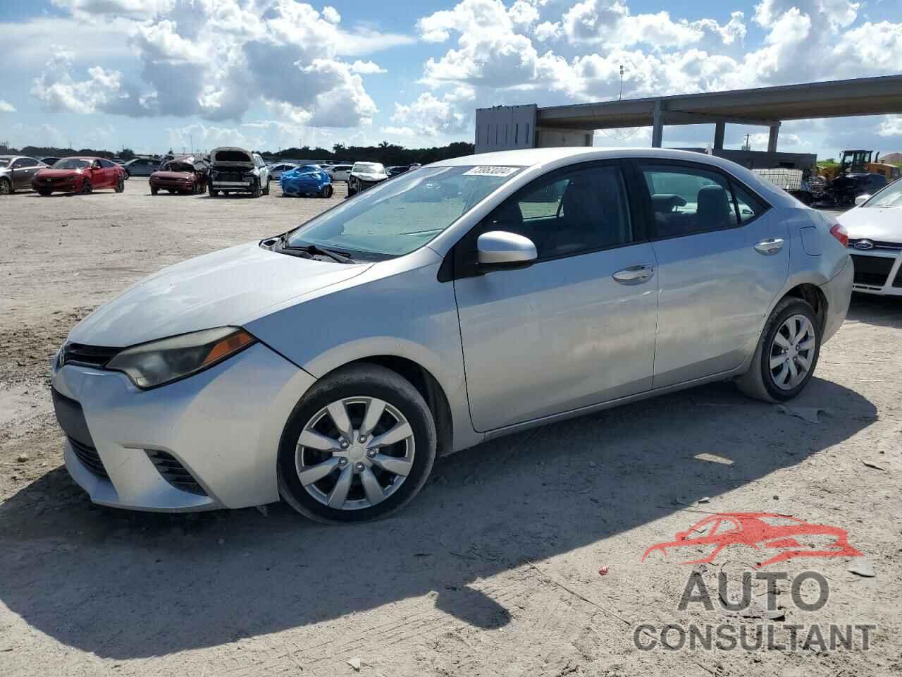 TOYOTA COROLLA 2015 - 2T1BURHE1FC457657