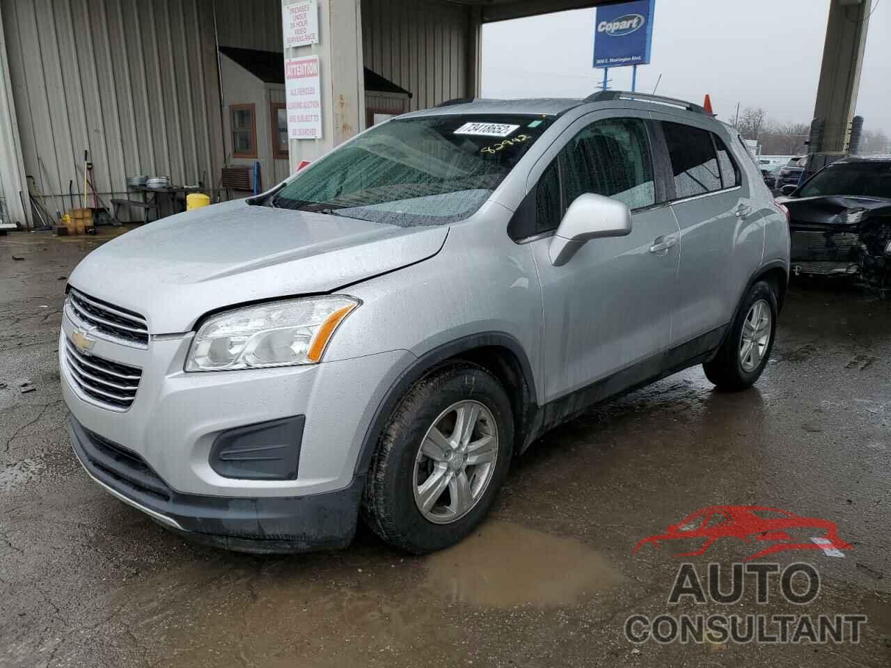 CHEVROLET TRAX 2016 - 3GNCJLSBXGL256032